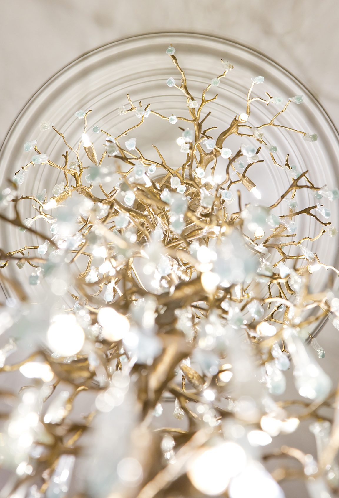 Faceted pendant lighting from The Northumberland Project